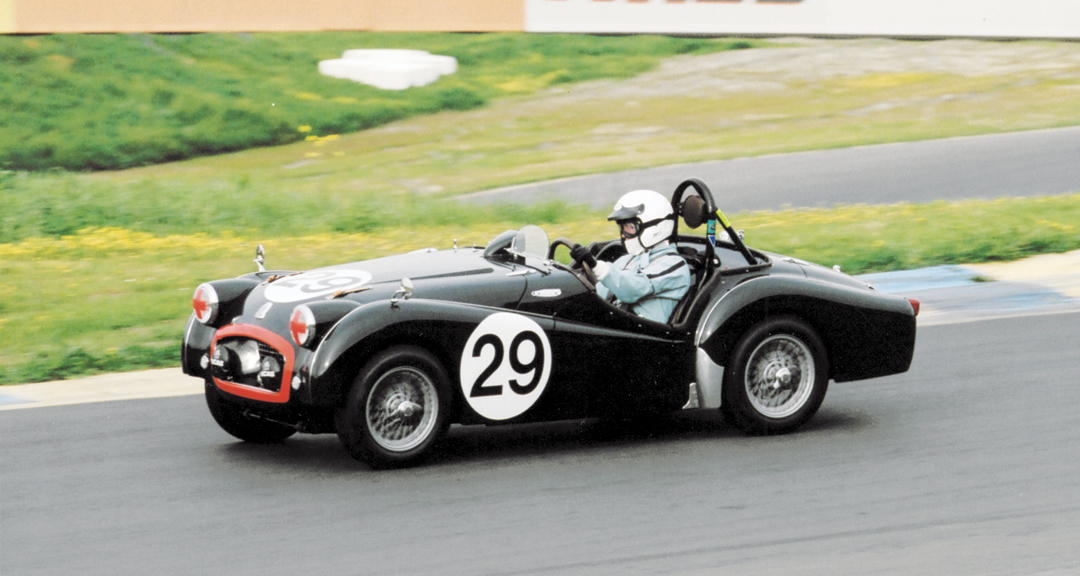 The Triumph TR2 of David Nelson.
Photo: Jim Williams