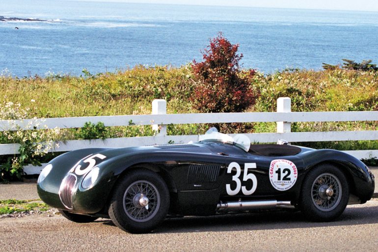 The 1953 Jaguar C-type of Thor and Donna Thorson.
Photo: Bob Dunsmore