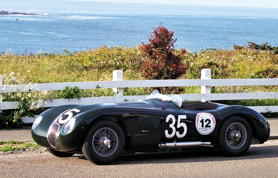 The 1953 Jaguar C-type of Thor and Donna Thorson.
Photo: Bob Dunsmore