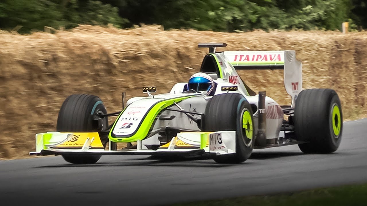 Best of Formula Cars at Festival of Speed 2019- MP4:4 Honda, F2004, Williams FW19, Brawn GP