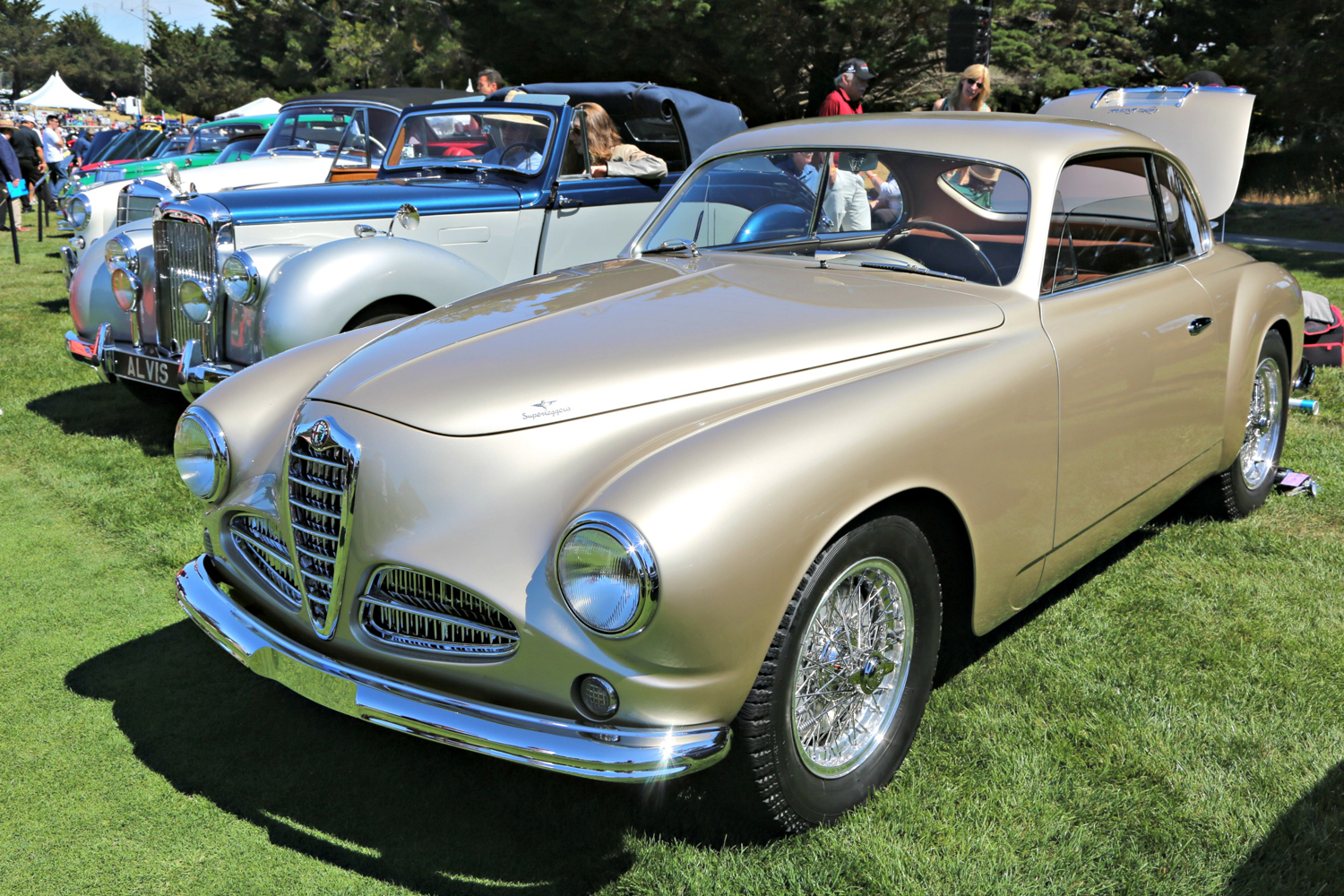 1951 Alfa Romeo 1900C Sprint. Larry & Jane Solomon