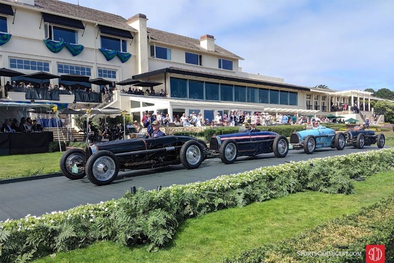 Quartet of Bugatti Type 59 Grand Prix racers