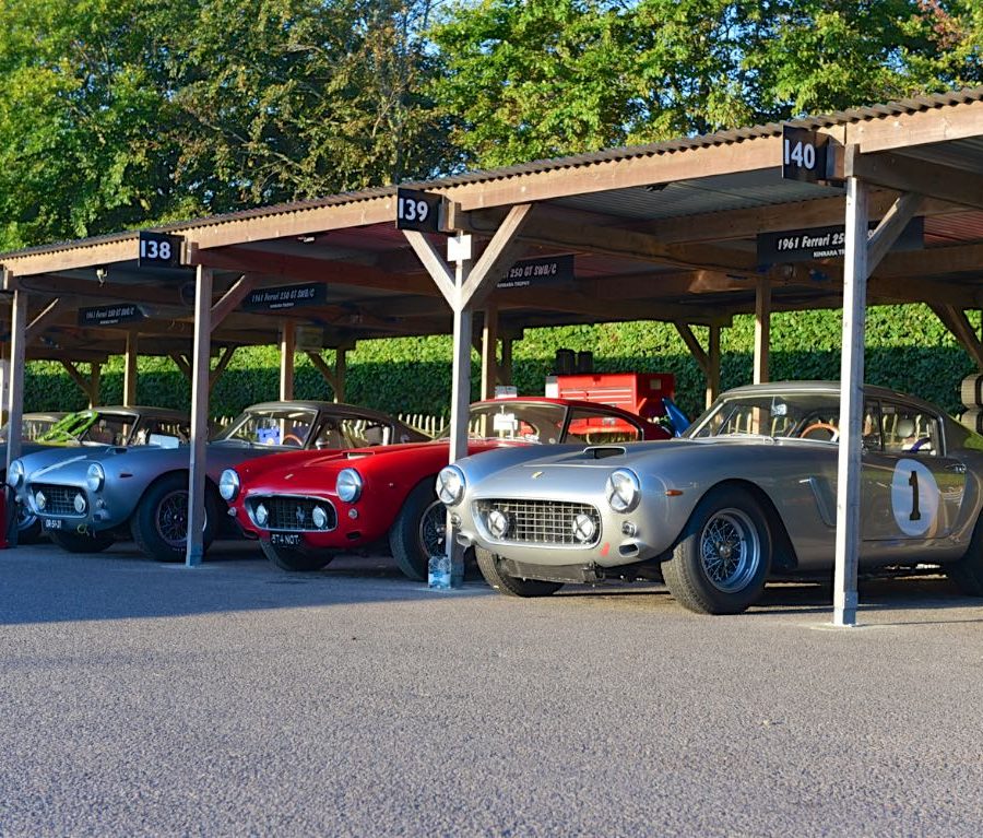 Ferrari 250 GT SWB Berlinetta paddock