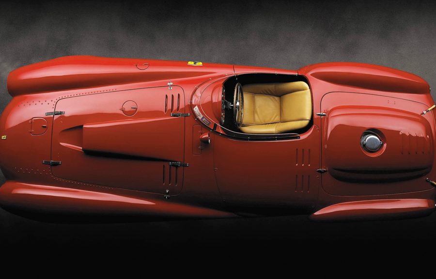 The 1954 Ferrari 375 Plus of Ralph Lauren.
Photo: Michael Furman