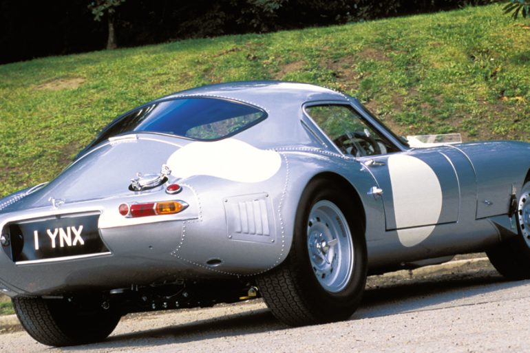 LYNX 1963 LOW-DRAG E-TYPE. Photo: Peter Collins