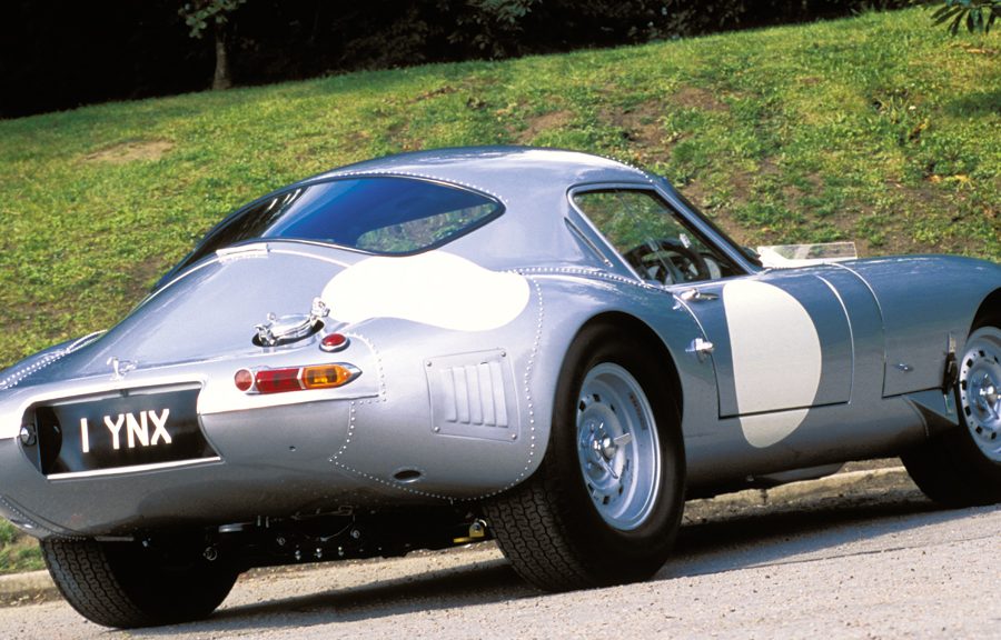 LYNX 1963 LOW-DRAG E-TYPE. Photo: Peter Collins