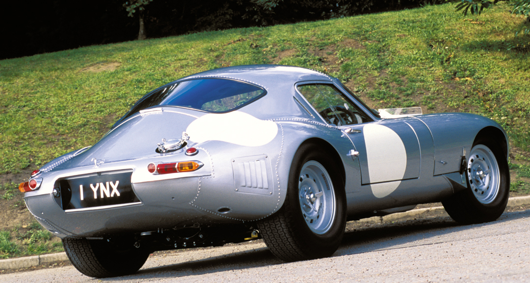 LYNX 1963 LOW-DRAG E-TYPE. Photo: Peter Collins