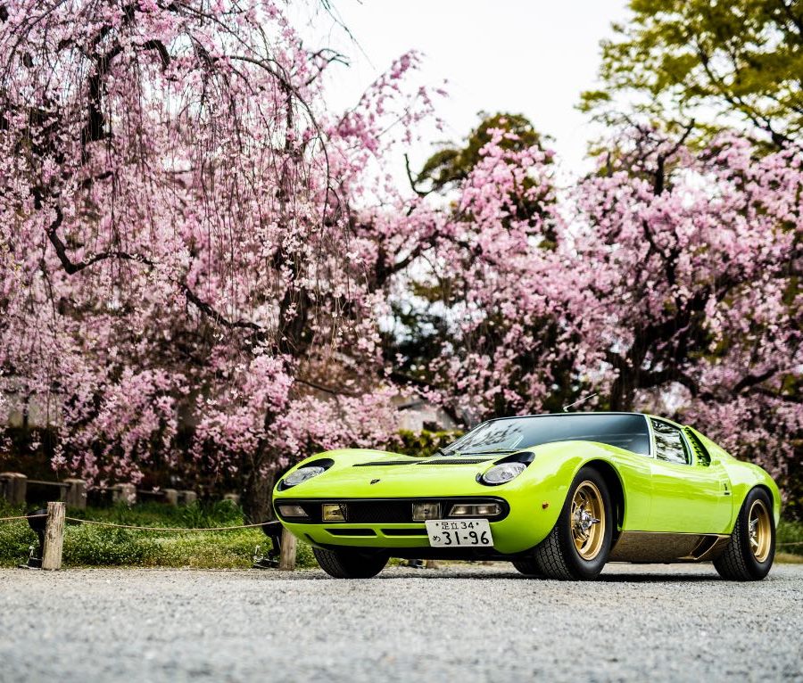 1971 Lamborghini Miura SV chassis 4838 won the Lamborghini 1963-1970 class and the Best Lamborghini trophy REMI DARGEGEN