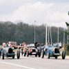 A wonderful field of Bugattis take the green flag.Photo: Thierry Lesparre