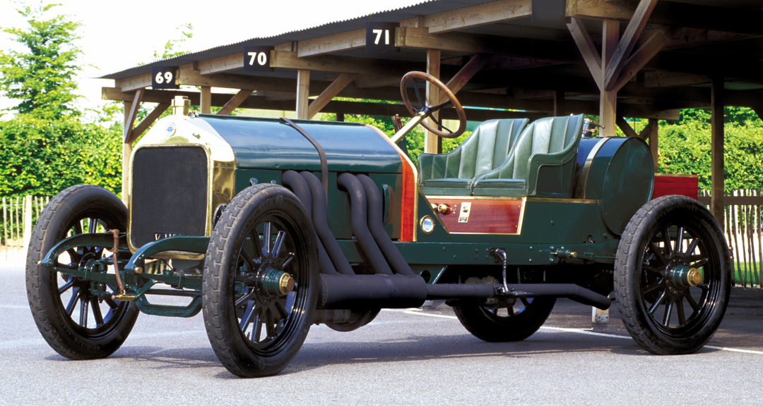 Ex-Coppa Florio 1907 Wolsit Factory Racer. Photo: Peter Collins