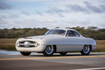 Ghia-bodied 1953 Abarth 1100 SS was exhibited by Ghia on its stand at the 1953 Turin Salon Deremer Studios LLC