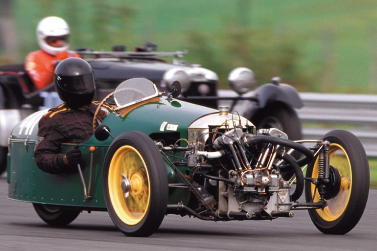 Jeff Jacobson in his 1931 Morgan Aero.
Photo: Walt & Louiseann Pietrowicz