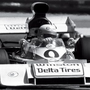 Jody Scheckter clinches the SCCA/USAC F5000 Championship (1973).