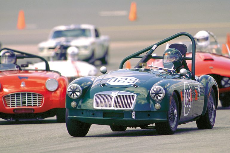 The 1957 MGA of Joe Tierno.
Photo: Walt & Louiseann Pietrowicz