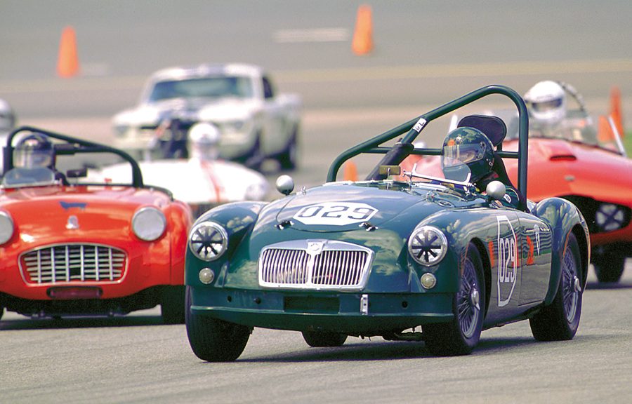 The 1957 MGA of Joe Tierno.
Photo: Walt & Louiseann Pietrowicz