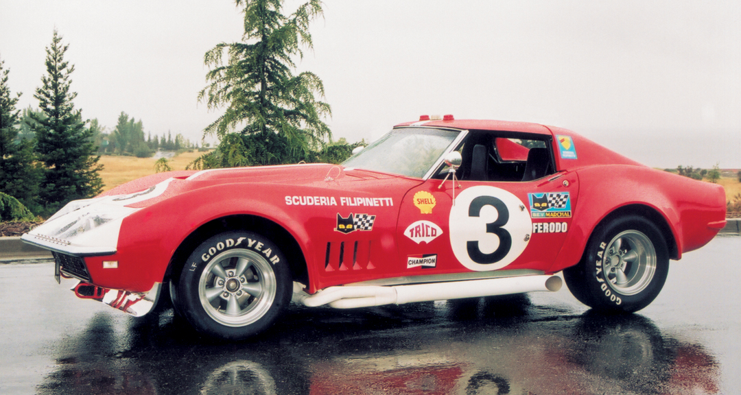 Ex-Scuderia Filipinetti 1968 L-88 Corvette. Photo: Jim Williams