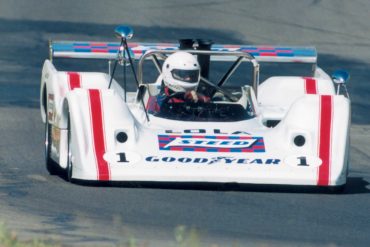 Todd Smathers and his 1972 Lola T-310 Can-Am.
Photo: Jim Williams