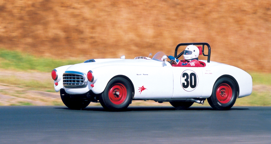 John Miller and his 1951 Nash Healey. Photo: Jim Williams