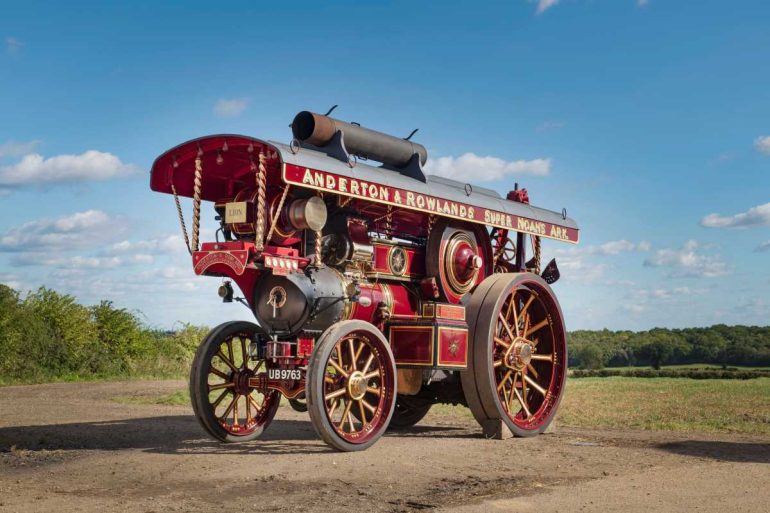 The Lion Fowler Steam Engine