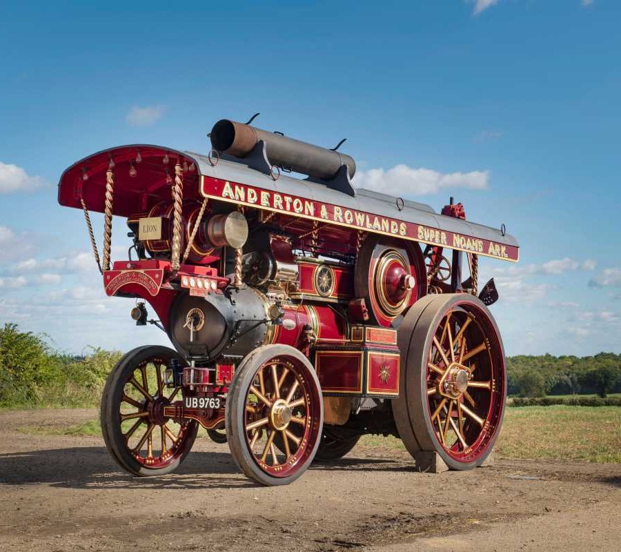 The Lion Fowler Steam Engine