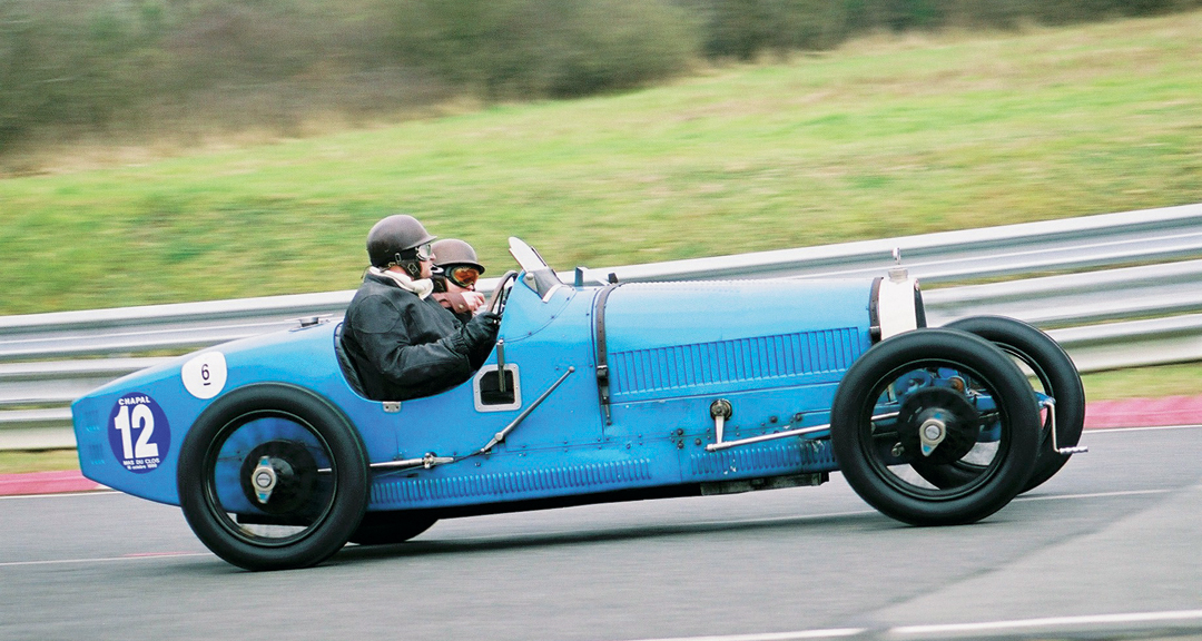 The Bugatti Type 37 of Andr Dufilho.Photo: Thierry Lesparre