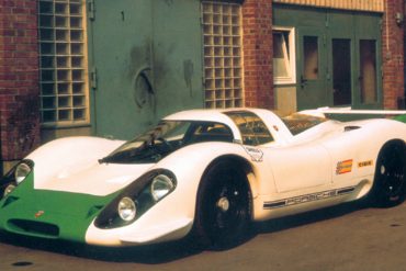 Porsche unveils the 917 Group 5 racer at the Geneva Auto Show (1969).