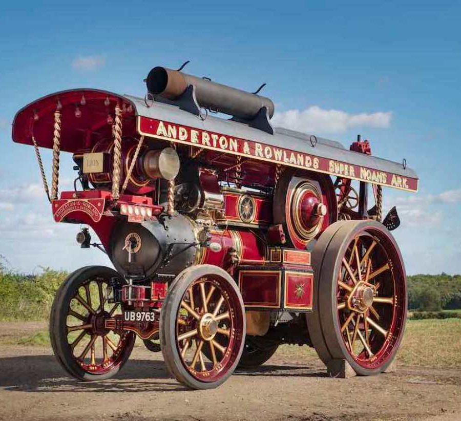 Lion Fowler Steam Engine