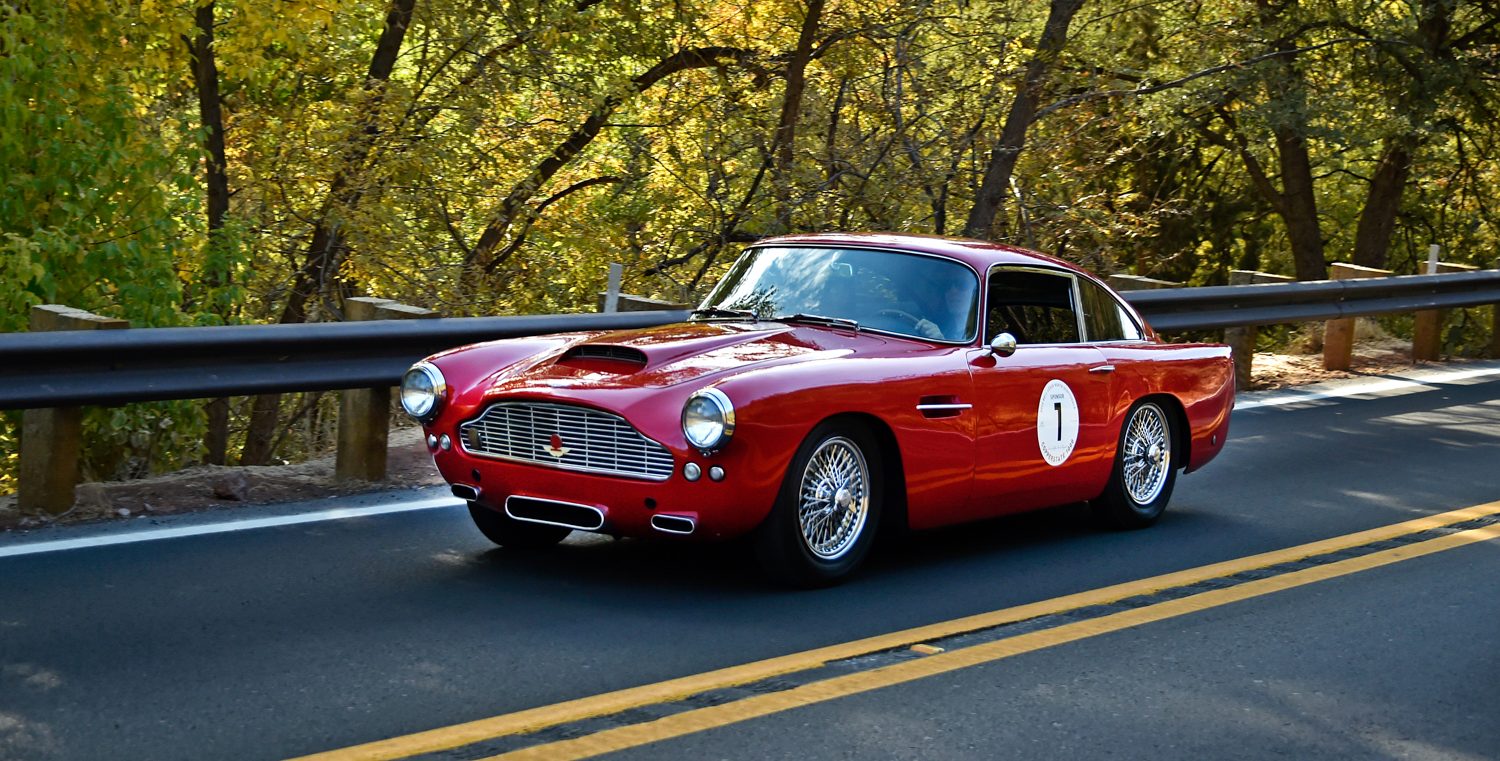 60 Aston Martin DB4-Brent  & Debie Berge-Sedona-Howard Koby Photo #6310 VM.jpg