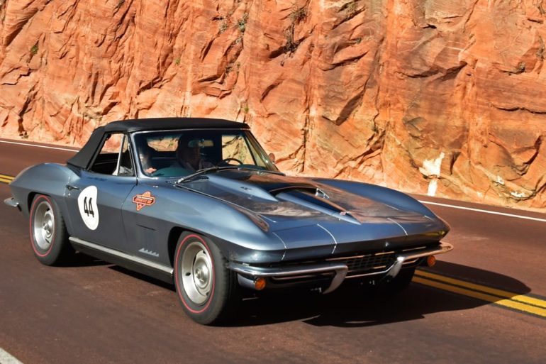 67 Corvette-Robert & Paula Smalley-Zion Park-#6605-Howard Koby photo.jpg