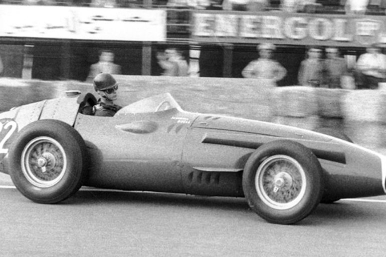 F1 and sports car racer Masten Gregory is born in Kansas City, MO (1932).