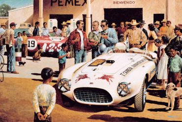 The last Carrera Panamericana is held (1954).