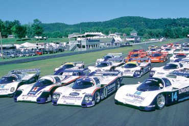 Group shot of 956s and 962s.Photo: Walt & Louiseann Pietrowicz