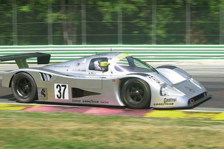 The 1990 Mercedes Benz C-11 of Michael Lauer.Photo: Dick Carlson