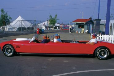 Rare Shelby Cobra long wheelbase prototype.Photo: Jay Texter