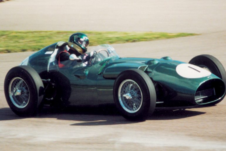 The Aston Martin DBR4 of Wolfgang Friedricks.Photo: Ed McDonough