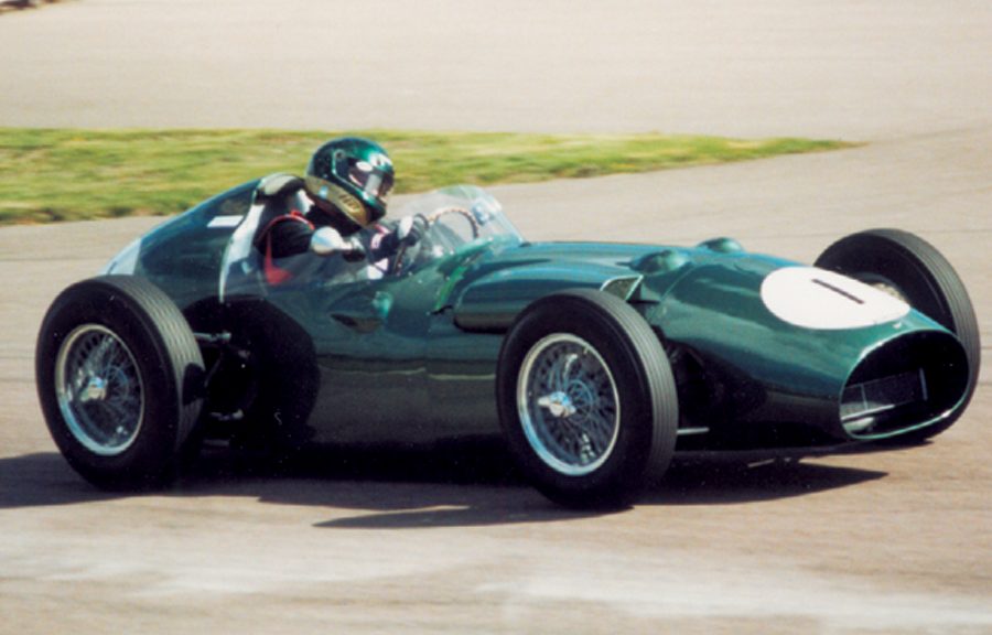 The Aston Martin DBR4 of Wolfgang Friedricks.Photo: Ed McDonough