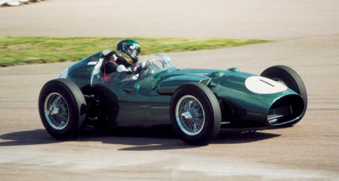 The Aston Martin DBR4 of Wolfgang Friedricks.Photo: Ed McDonough