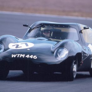 The 1954 Lister Bristol of Barry Wood.Photo: Peter Collins