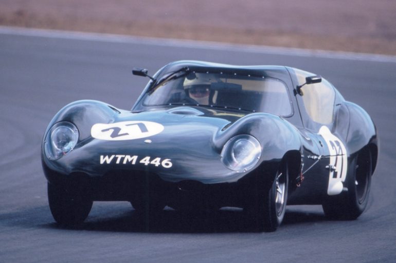 The 1954 Lister Bristol of Barry Wood.Photo: Peter Collins