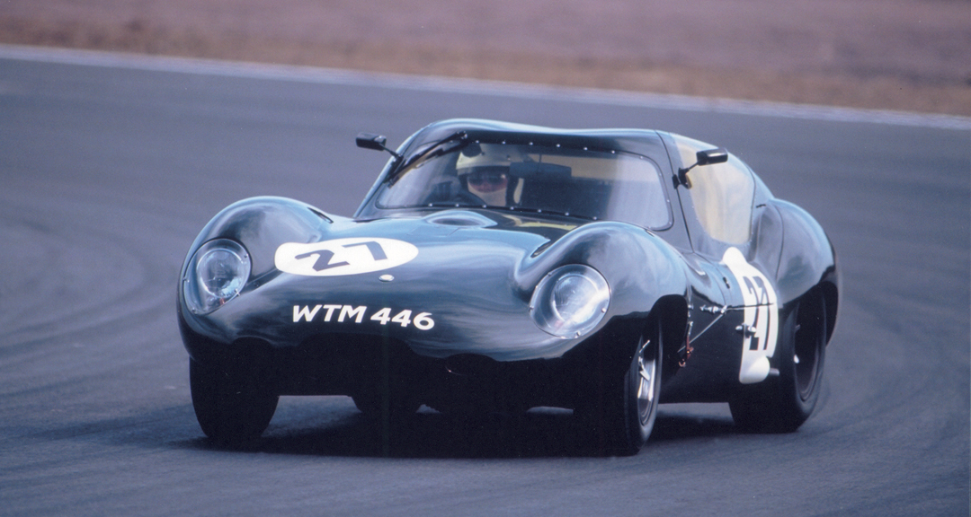 The 1954 Lister Bristol of Barry Wood.Photo: Peter Collins