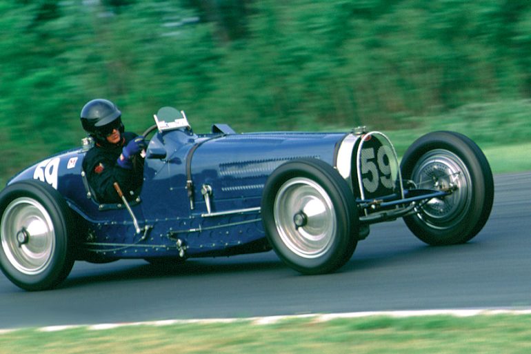 The 1933 Bugatti Type 59 of Peter Giddings.Photo: Walt & Louiseann Pietrowicz