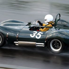 The Jaguar Special (D-type rep) of John Dunning. Steve Oom Photo. STEVE OOM PHOTOGRAPHY