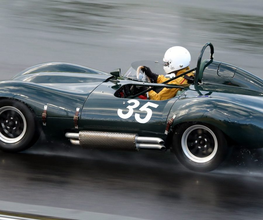 The Jaguar Special (D-type rep) of John Dunning. Steve Oom Photo. STEVE OOM PHOTOGRAPHY