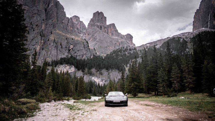 Porsche road trip