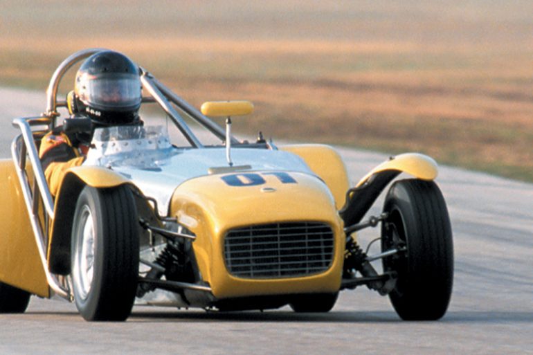 The Lotus Super Seven of Ken Walker.Photo: Art Eastman