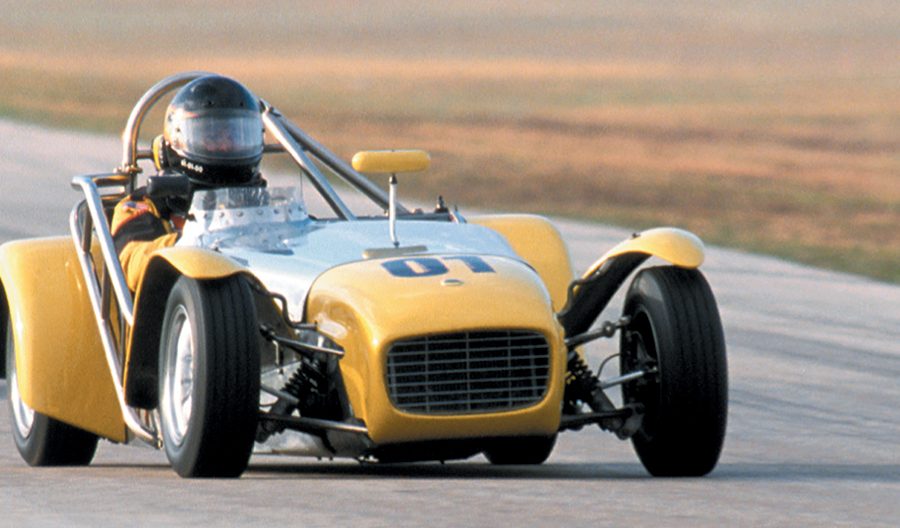 The Lotus Super Seven of Ken Walker.Photo: Art Eastman