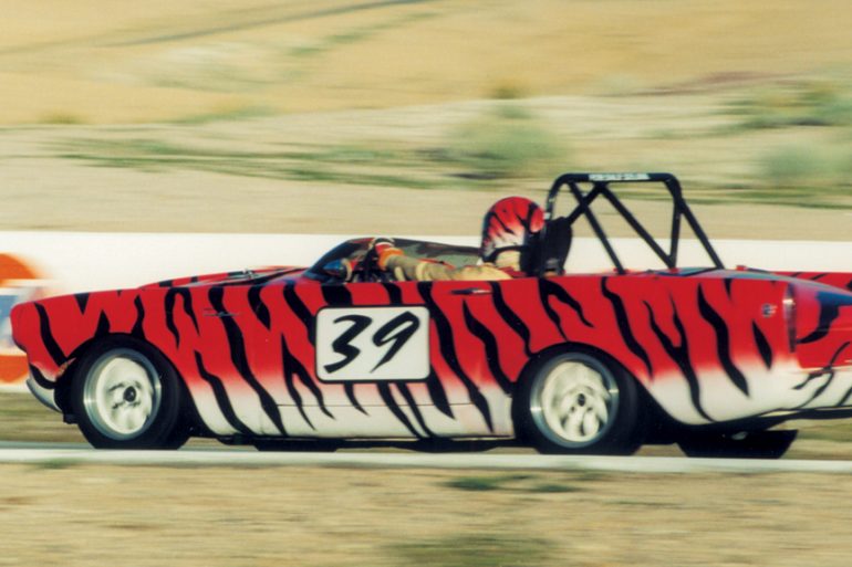 The wild Sunbeam Tiger of Jeff Queen.Photo: John Abbene