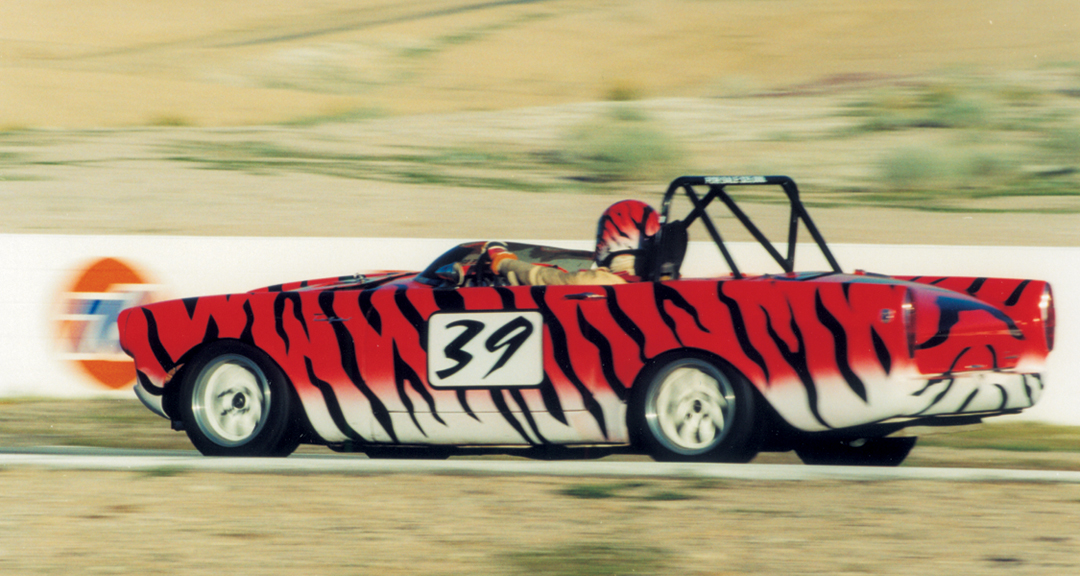 The wild Sunbeam Tiger of Jeff Queen.Photo: John Abbene