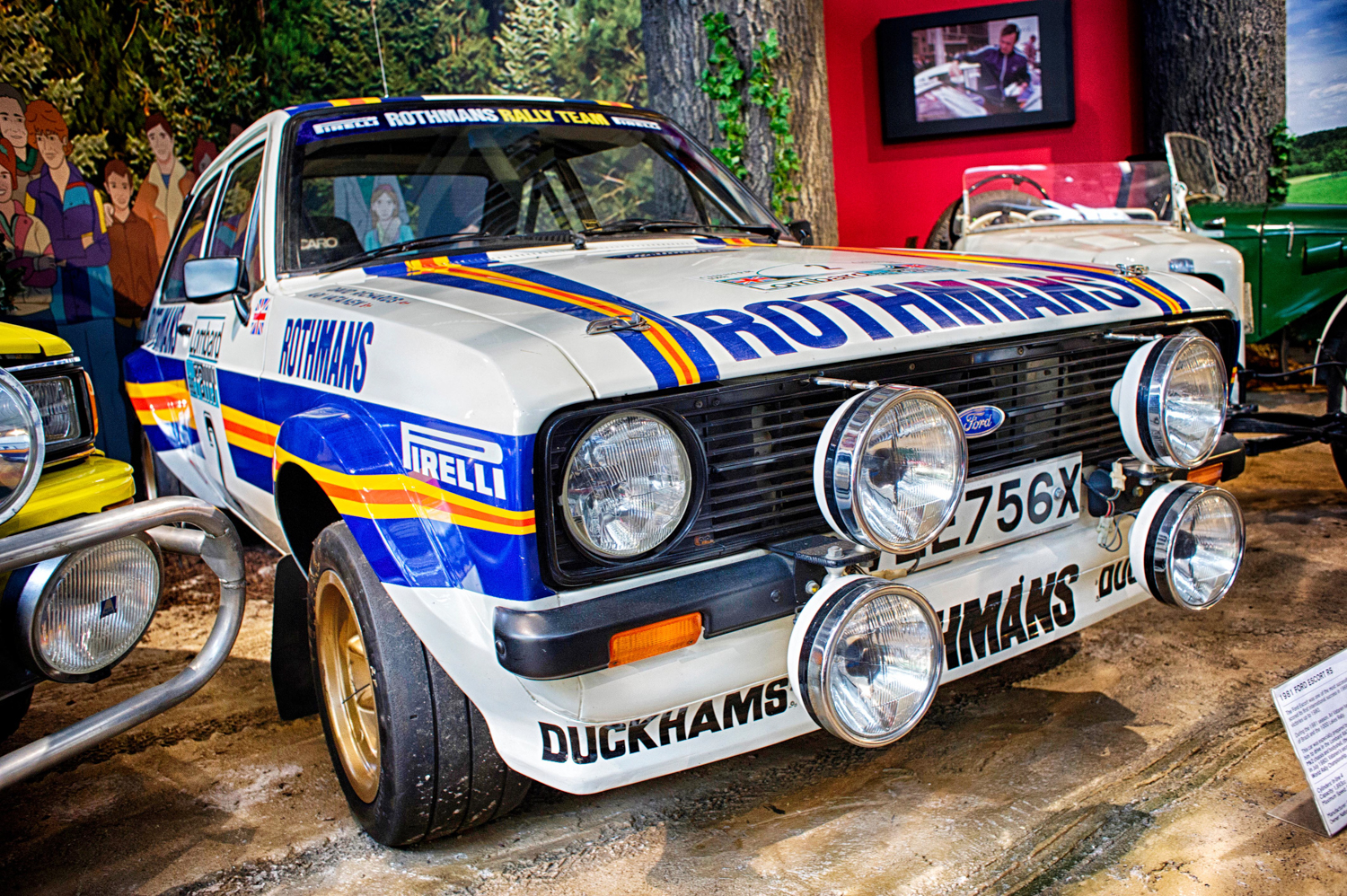 Pic by Samantha Cook Photography 05March15.  Opening of two motor sport displays; Grand Prix Greats and Road, Race and Rally, collectively known as A Chequered History. Samantha Cook Photography