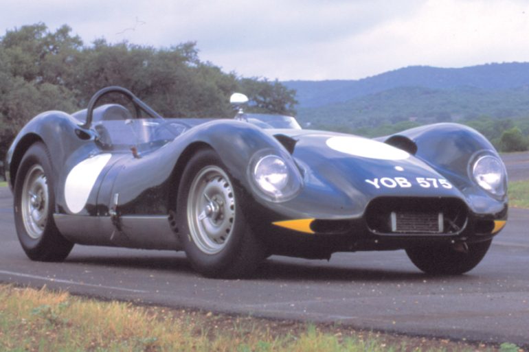 The 1959 Lister Jaguar of Julio Palmaz. 
Photo: Harold Pace